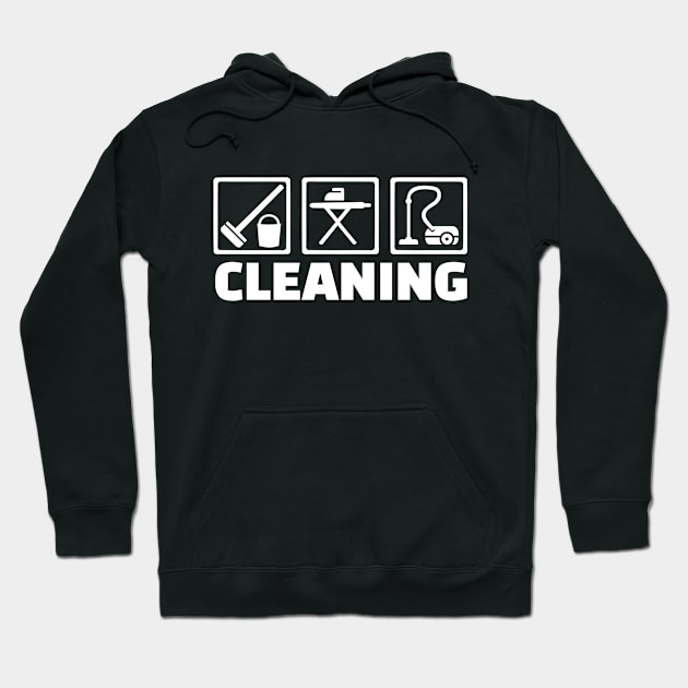 Cleaning Hoodie by Designzz